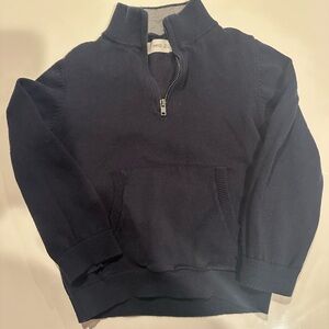 Toddler boy quarter zip